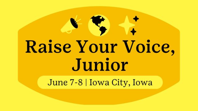 GSEIWI Raise Your Voice – Iowa City
