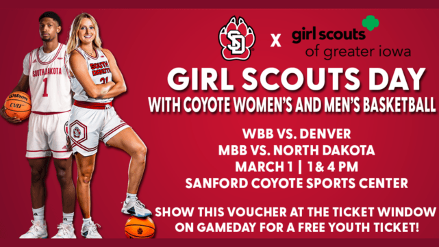 Girl Scout Day with Coyote Women’s and Men’s Basketball!
