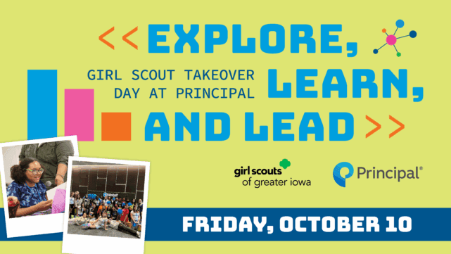 Girl Scout Takeover Day at Principal